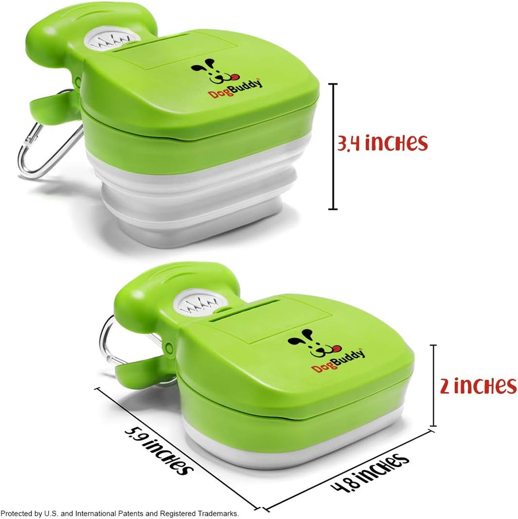 Ultimate Kiwi Dog Pooper Scooper - Portable & Convenient Cleanup Solution for All Dog Sizes with Bag Attachment and Leash Clip